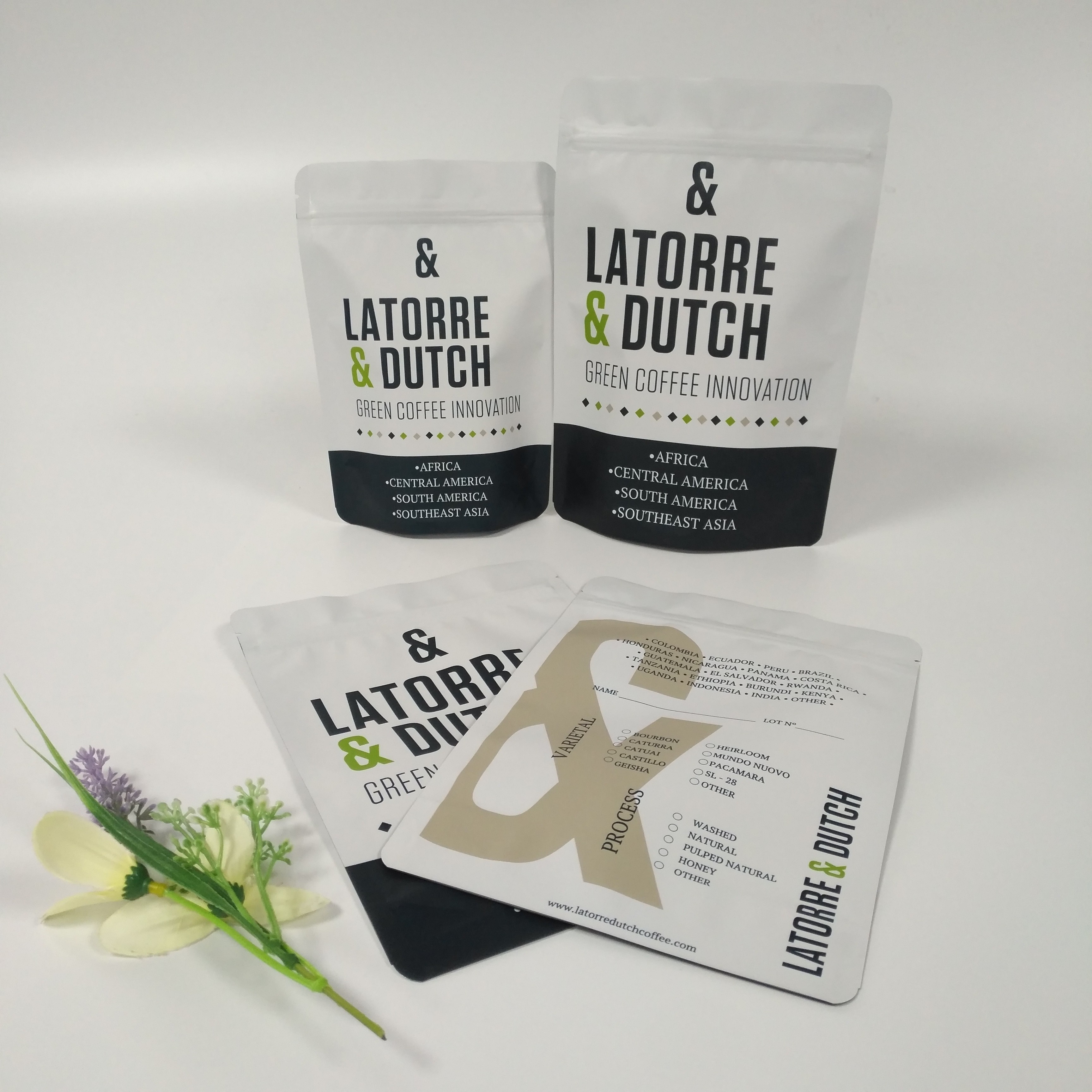 Dijital Baskı Mat Alüminyum Folyo Vücut Ovma Ambalaj Torbaları