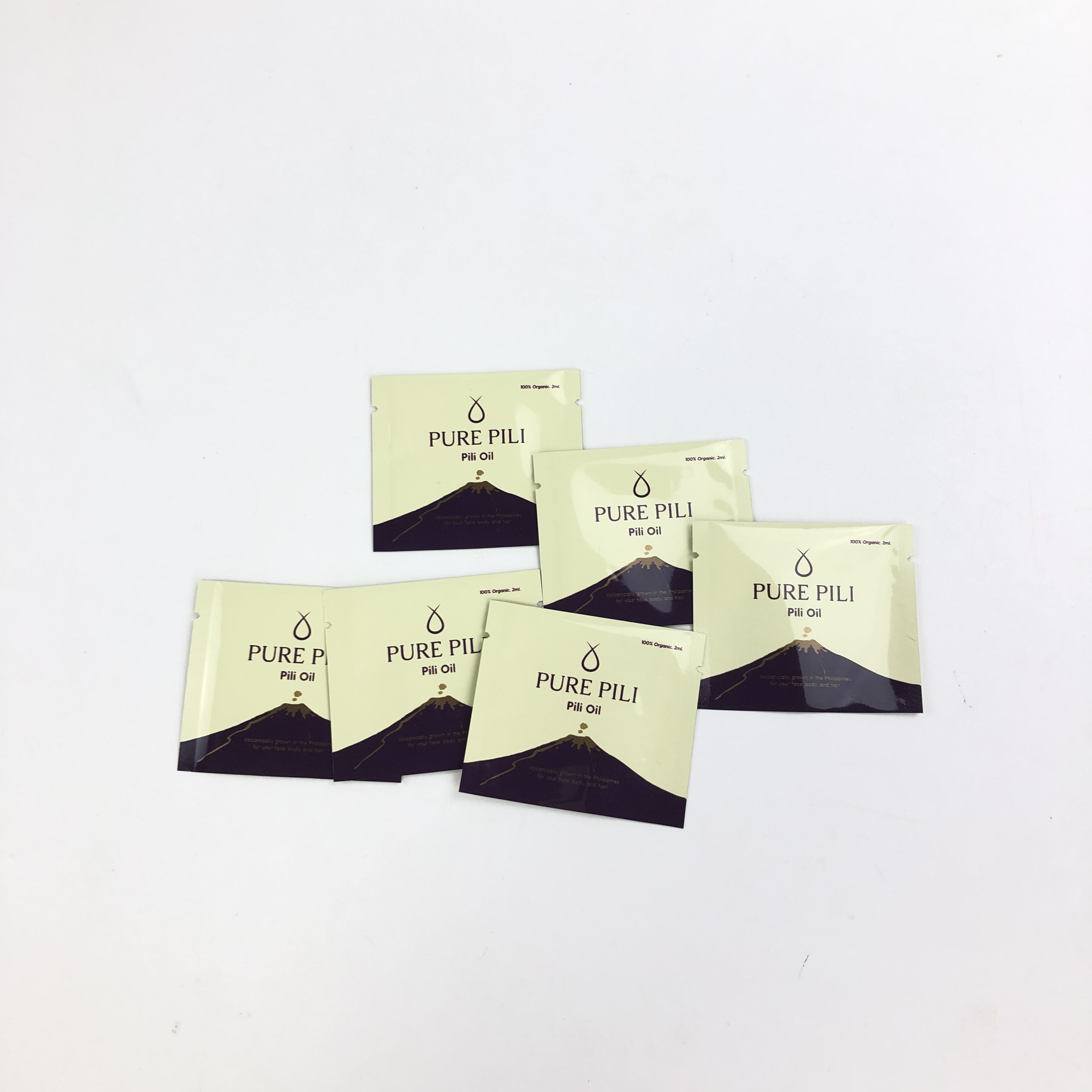 Örnek Ambalaj için Özel Baskılı Alüminyum Folyo Üç Tarafı Kapalı Kozmetik Poşet