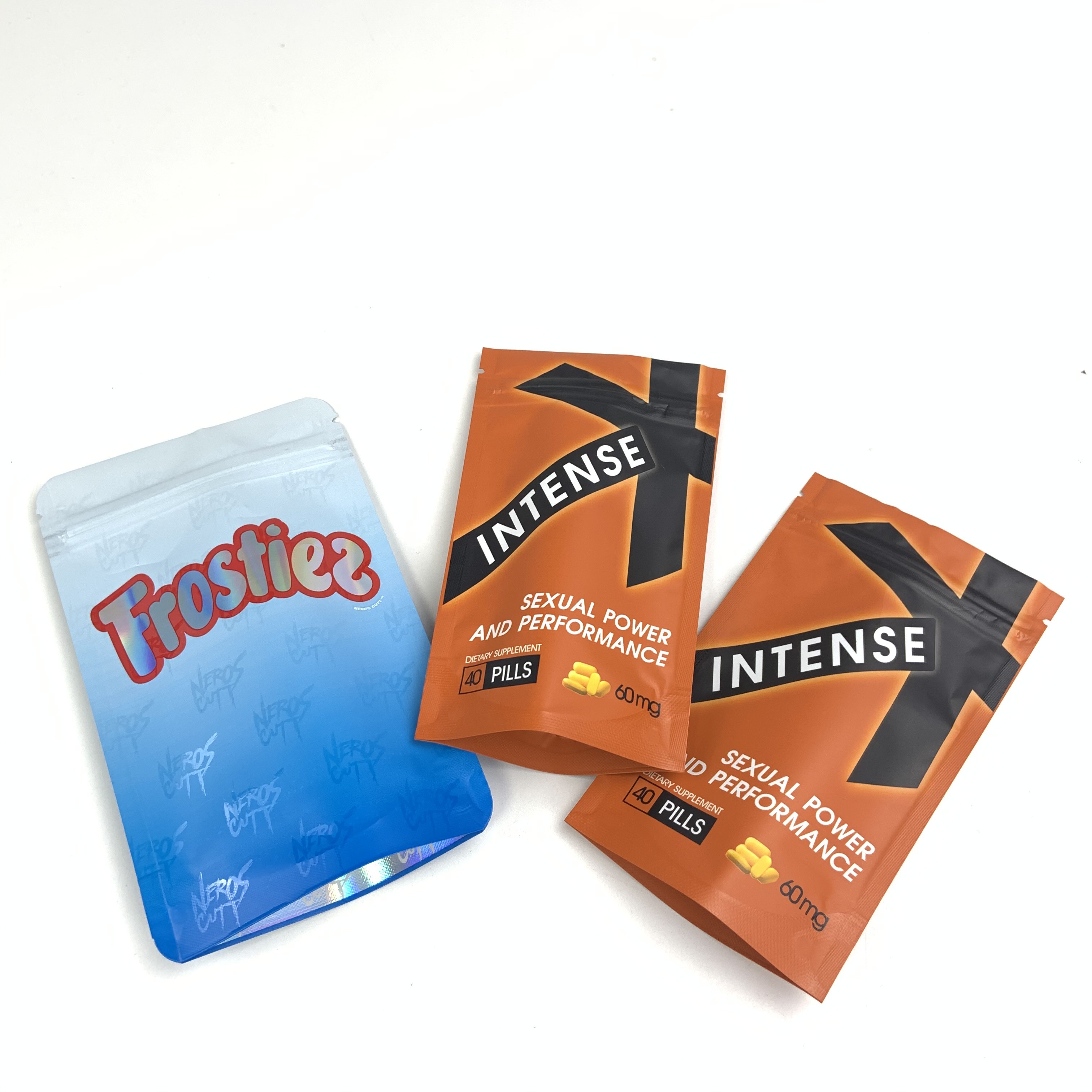 Alüminyum Poşet Bebek Maması Kılıfı Ambalajı İçin Özel Açılıp Kapanabilir Stand Up Torbalar