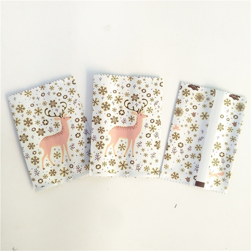 Pürüzlü Kenarlı MOPP CMYK 150micron Snack Bar Ambalaj Çantası