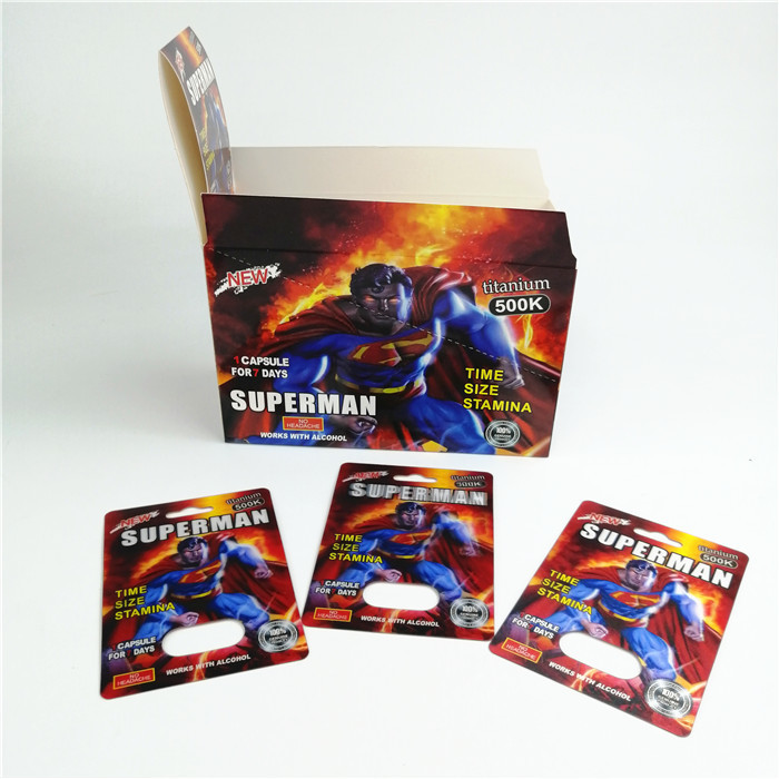 Seks Hapı için 350g Karton Gravnre Baskı Blister Kart Ambalajı