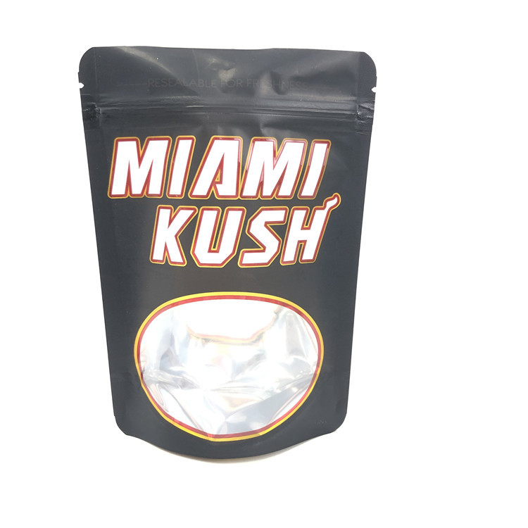 Sakızlar İçin Özel 1 / 8oz 3.5g CBD Cr Çıkış Mylar Çocuk Korumalı Folyo Kese Ambalajı