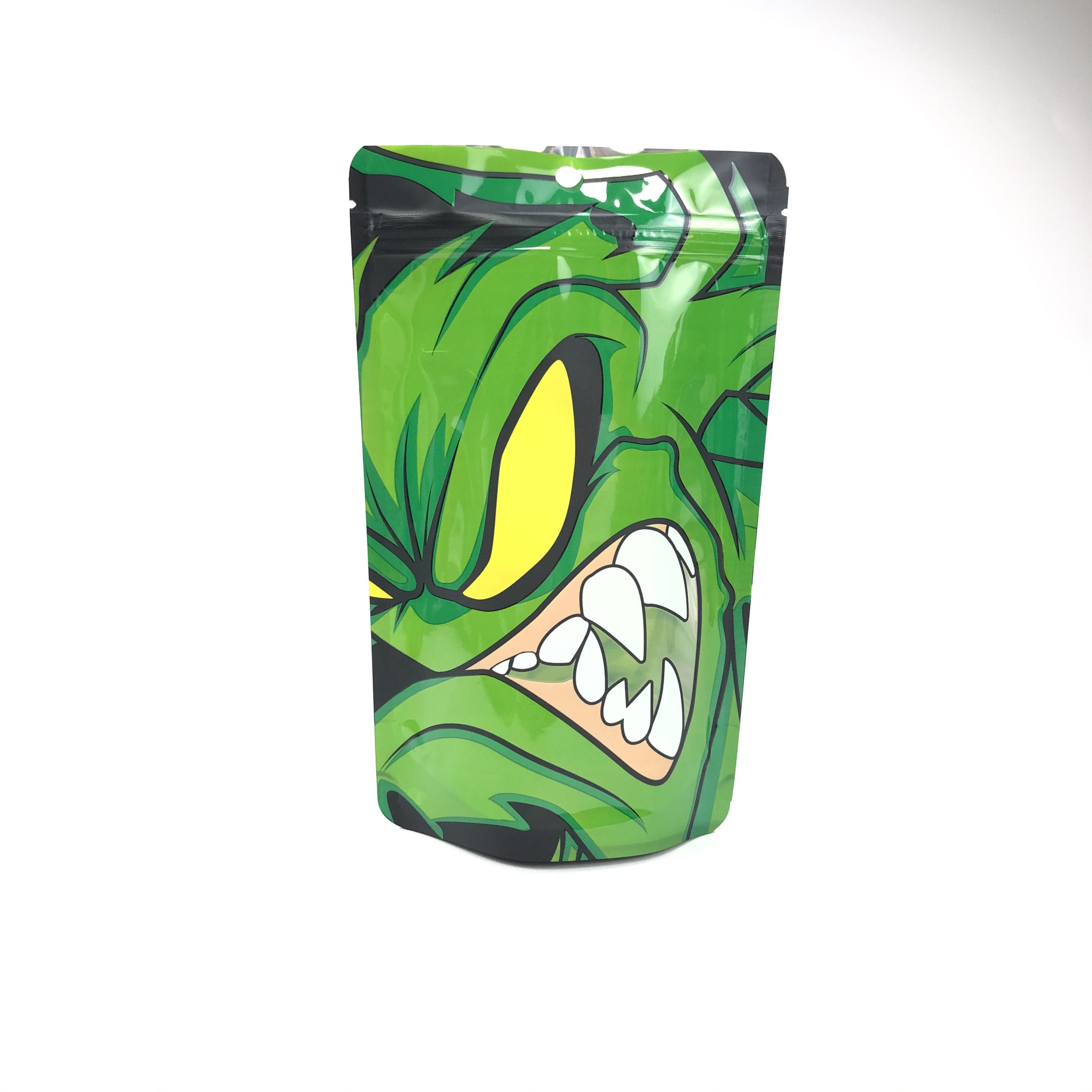 Yeşil Çay için 120 mikron MOPP VMPET Gıda Zip Kilit Torbaları