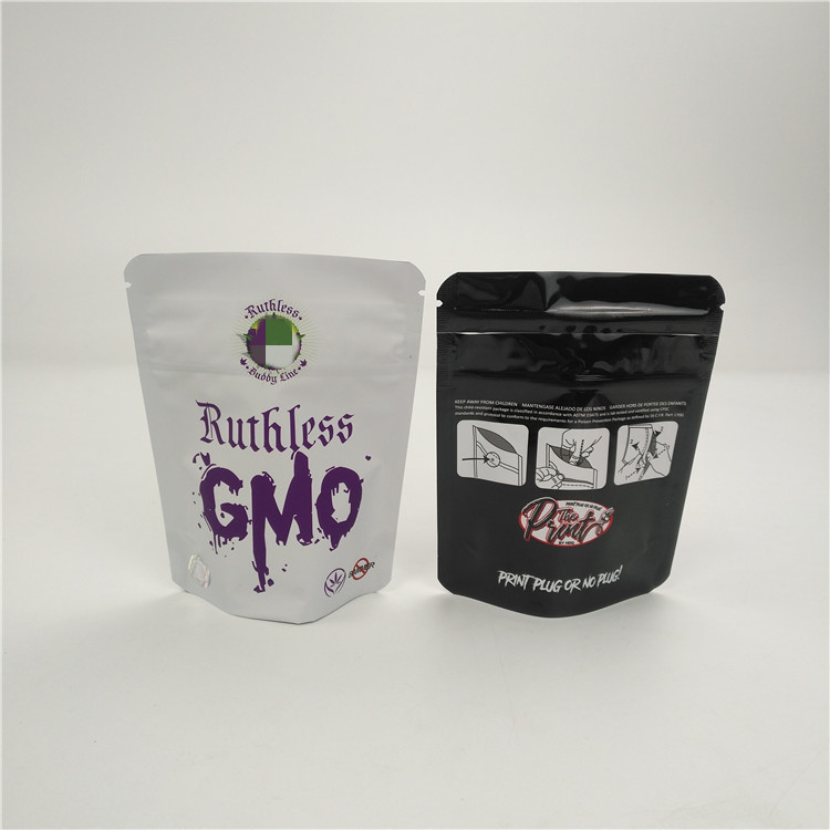 Canabies Kenevir VMPET 100micron CBD Yağ Paketleme Çantası 3.5g Kurabiye