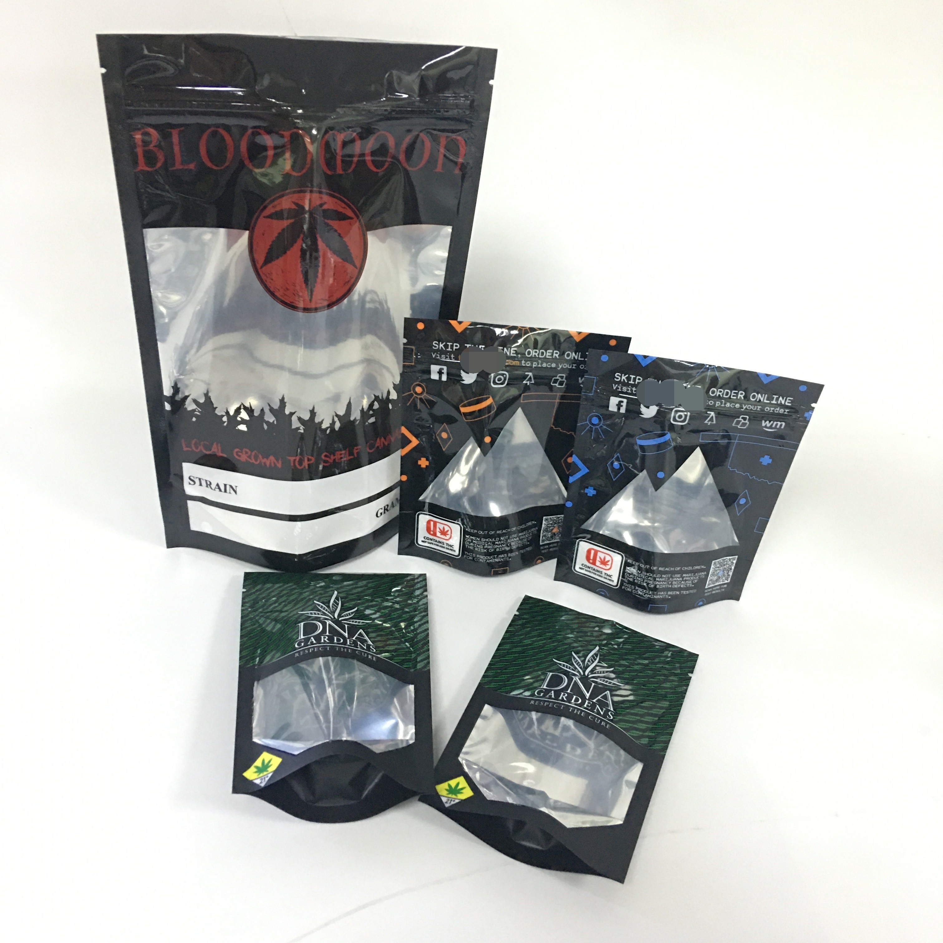 Toz CMYK 120 mikron Yeniden Kullanılabilir Alüminyum Folyo Kılıfı Cbd Gummy