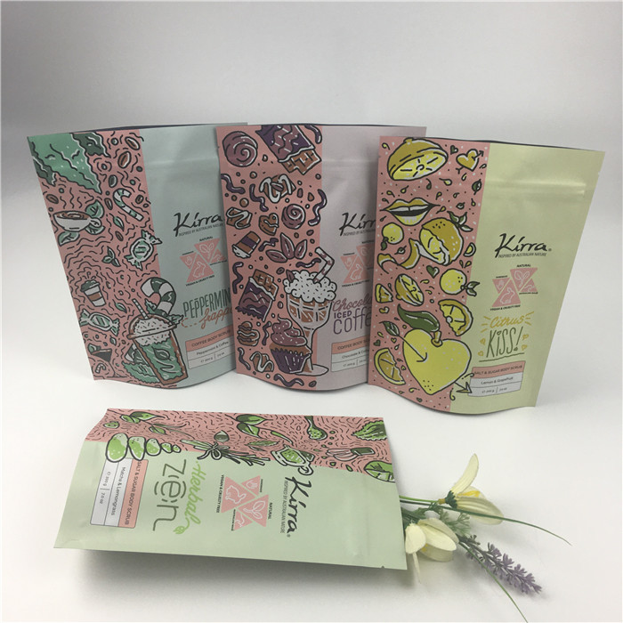 Alüminyum Folyo 140micron MOPP VMPET Food Zip Seal Bag