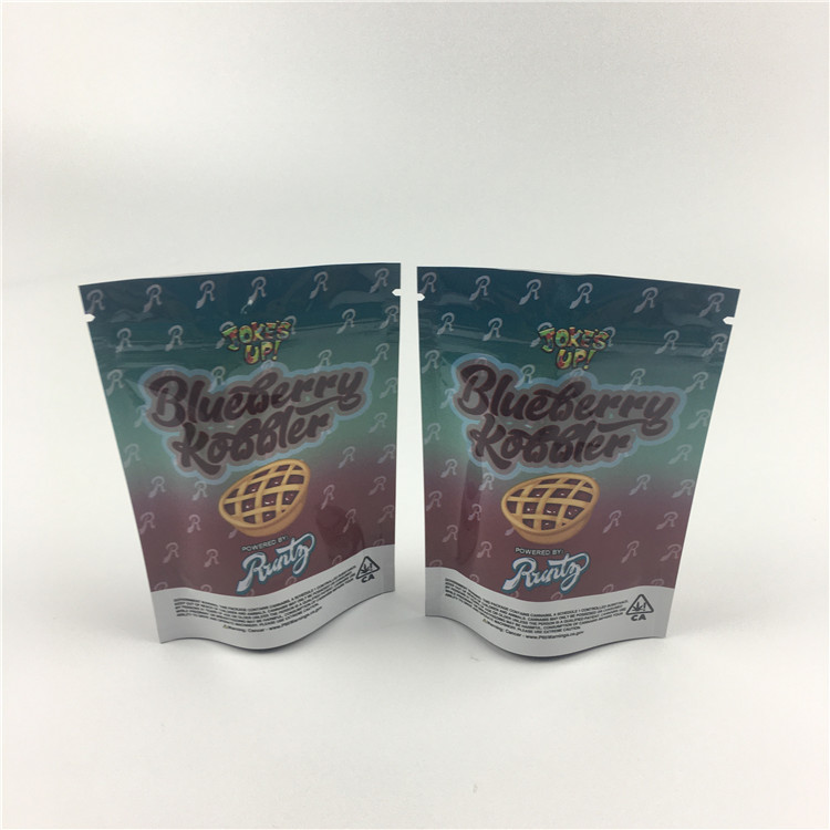 Mylar 7g 3.5g 14g 100micron Plastik Ot Paketleme Torbaları