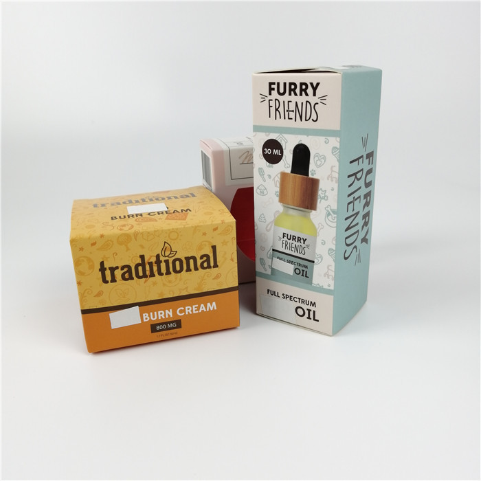 Cam Damlalık Şişeler İçin 5ml 10ml 20ml 30ml 50ml 100ml Ambalaj Kağıt Kutusu