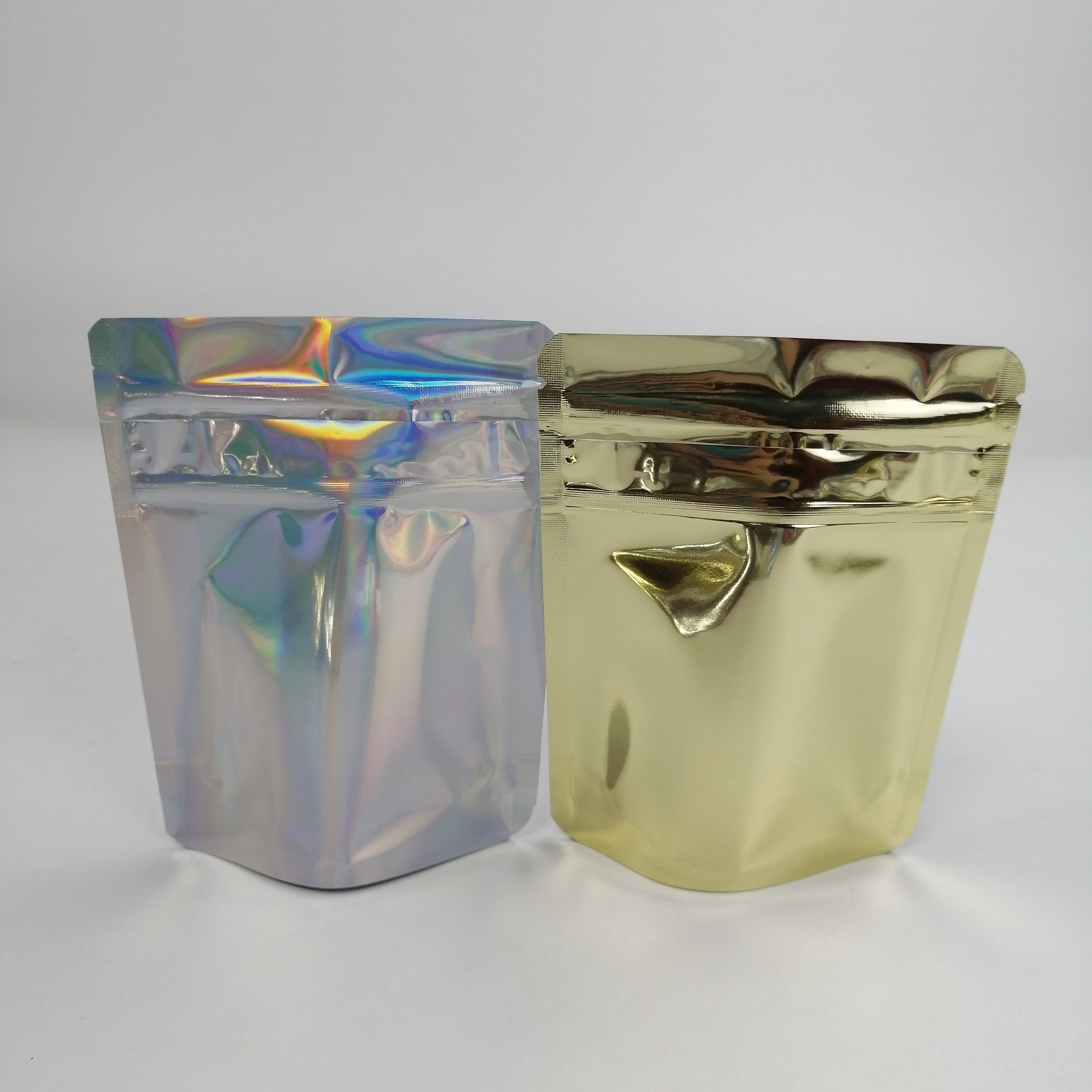 Çocuklara Dayanıklı Dondurulmuş Kurabiyeler folyo yeniden kapatılabilir poşetler Yenilebilir Mylar Kilitli