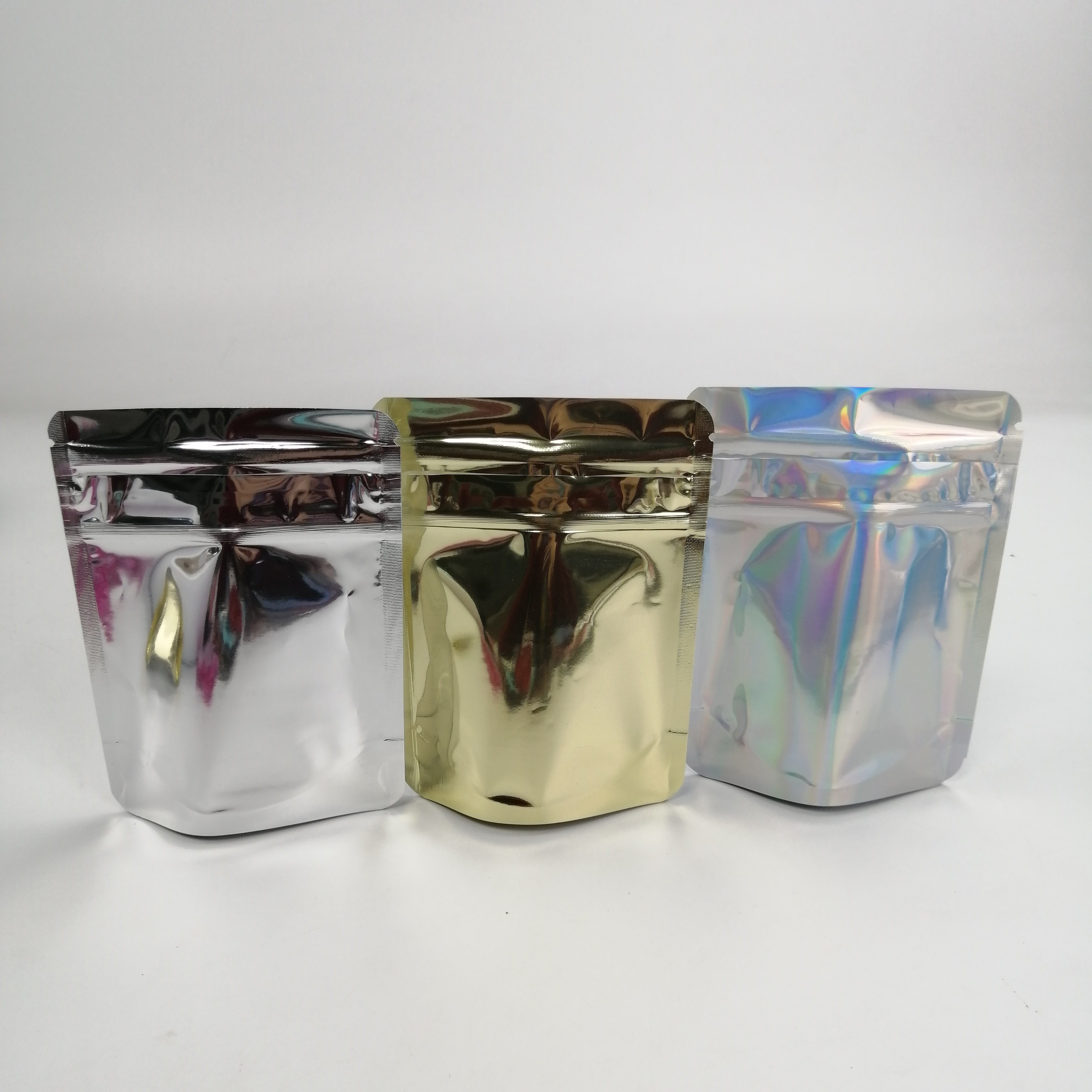 Mylar Stand Up Şeker Plastik Torbalar Ambalaj Gıda Sınıfı Çocuk Dayanıklı