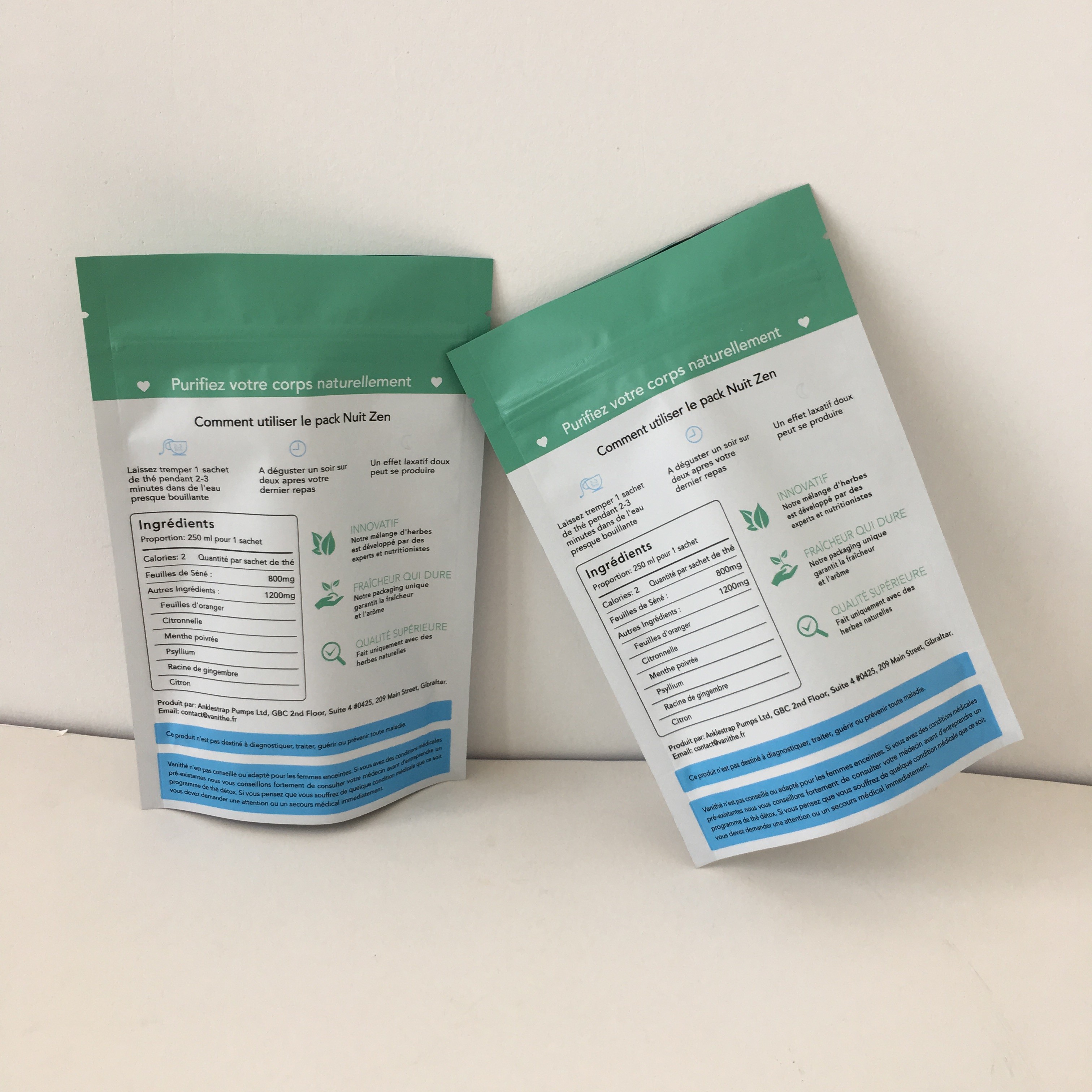 Geri Dönüşümlü Plastik Stand Up Gıda Ambalajı Kilitli Torba Lamine Biyobozunur