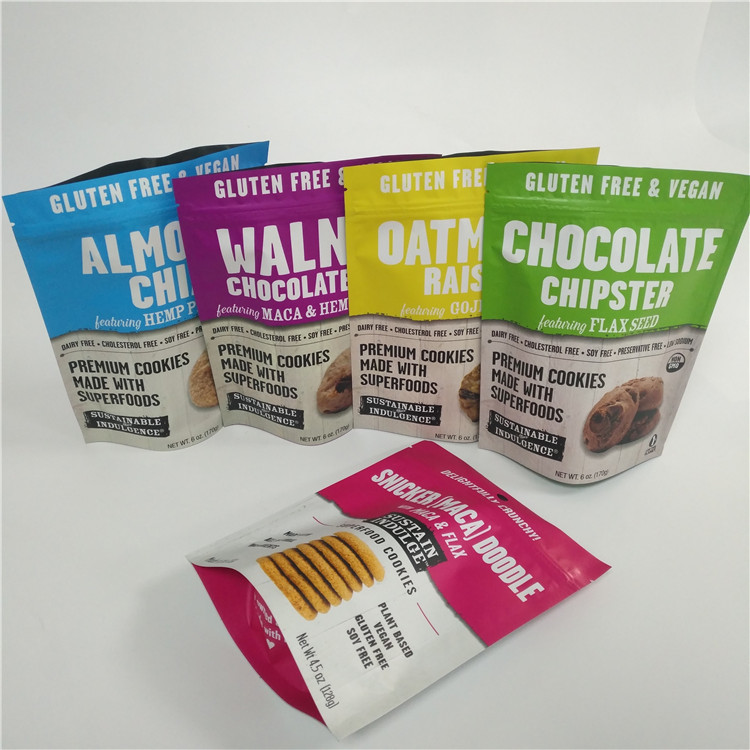 Plastik Stand Up Kilitli Ambalaj Torbaları Baskılı 1 Galon Gıda Sınıfı