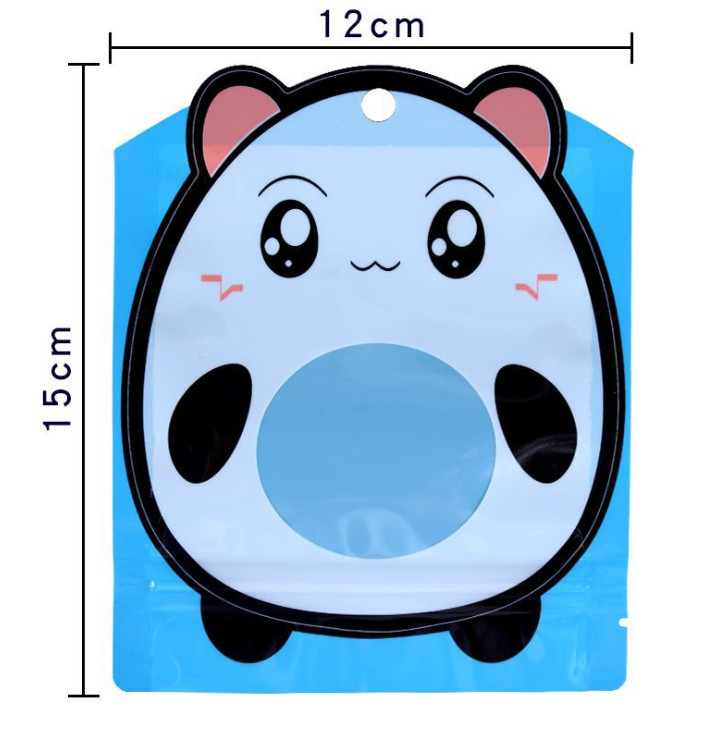 Düzensiz Şekil 3 Yan Isı Yalıtımlı Plastik Torbalar Şeker İçin Koku Korumalı