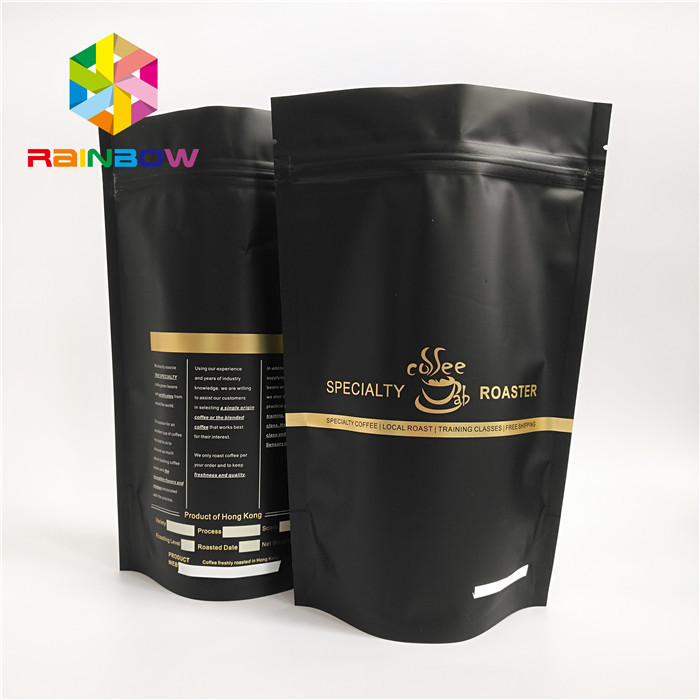 Dondurulmuş Gıda Zip Kilidi Alüminyum Folyo Stand Up Kılıfı Buzlu Açılıp Kapanabilir