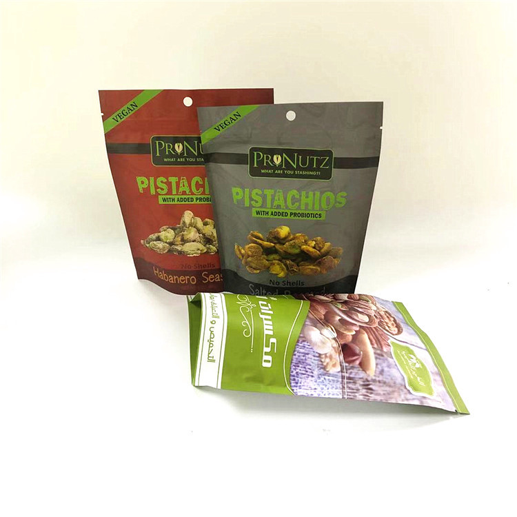 Stand Up Fermuar Üst Alüminyum Folyo Mylar Çanta Koku Korumalı Özel Baskılı