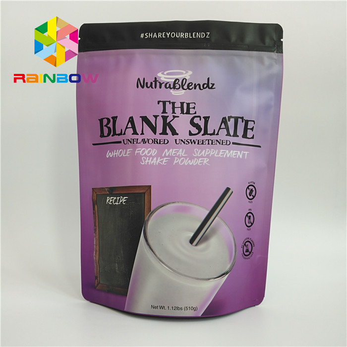 Gıda Ambalajı Mat Plastik Zip Kilidi Şeker Kuruyemişleri İçin Kese Torbası Stand Up