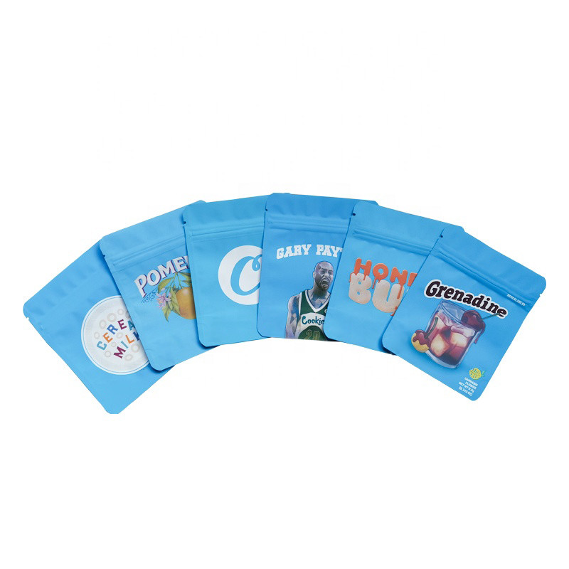 Zip Kilit Ot Çerez Ambalajı Mylar Torbaları Bal Poşeti Bal Yenilebilir Ambalaj Torbası