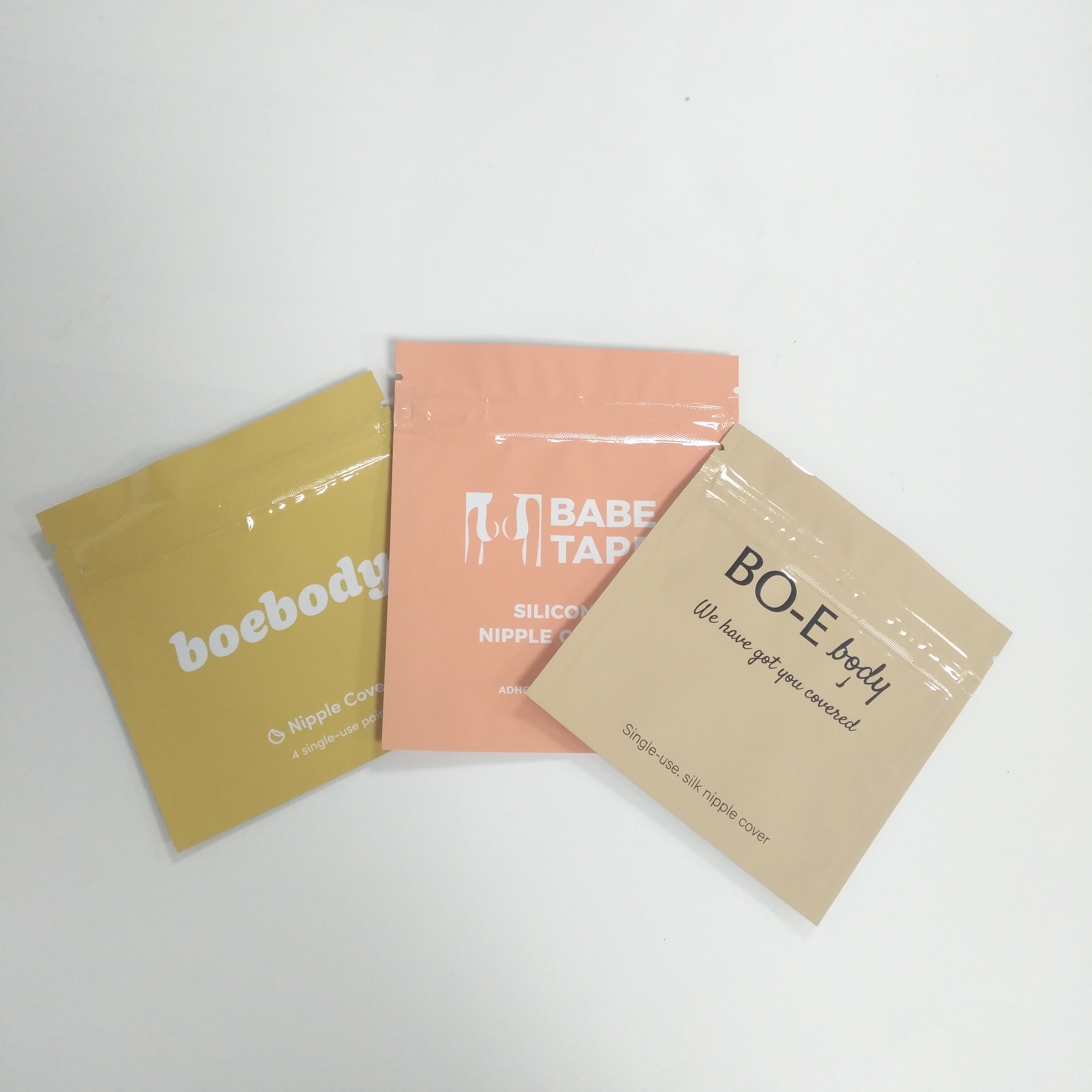 Gıda Sınıfı VMPET Mylar Üç Taraflı Mühür Torbaları SGS Parlak Yüzey