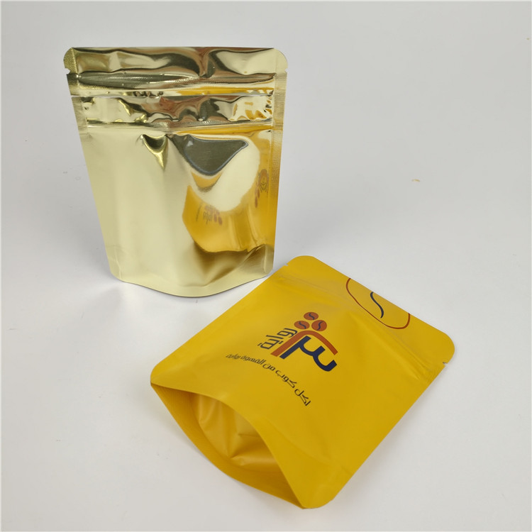 Şeffaf Pencereli MOPP Mat Çocuk Korumalı Mylar Çanta