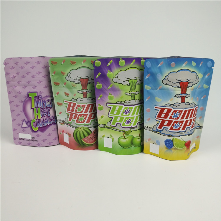 3.5G Ot Mylar Kilitli Torbalar Lamine Malzeme Gıda Sınıfı