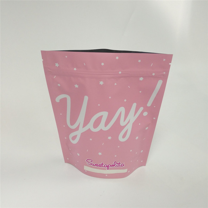 MOPP Metalize Alüminyum Folyo Kilitli Torbalar Mat Buzlu Baskı