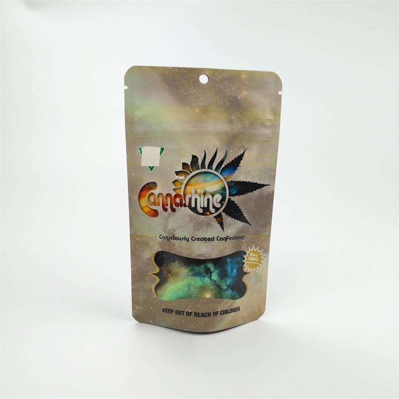 Çerezler için Koku Korumalı 3.5g Açılıp Kapanabilir Mylar Çanta VMPET