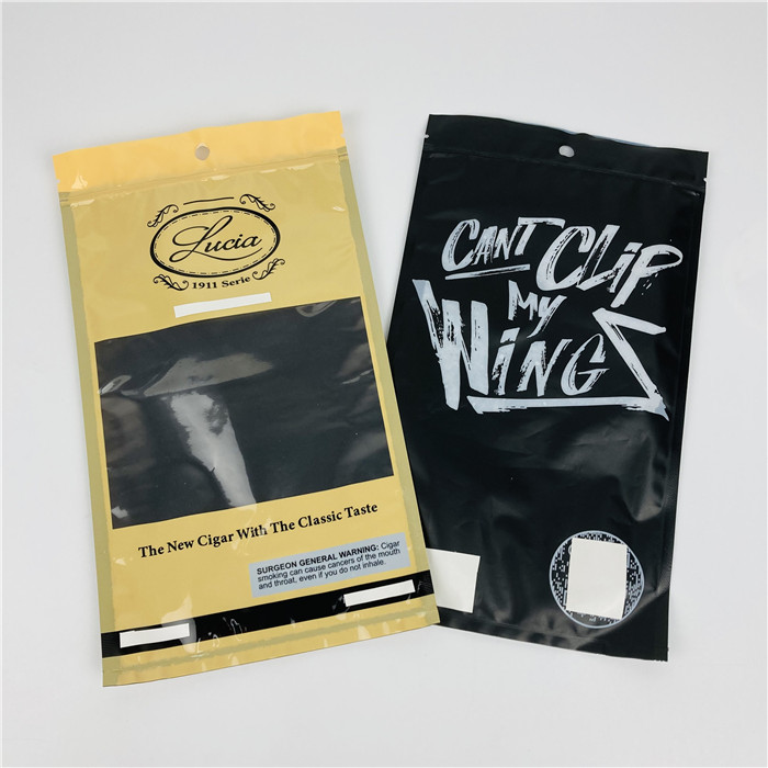 Kenevir Puro Sigara Yaprak Künt Sarar için Özel Koku Geçirmez Alüminyum Folyo Kilitli Ambalaj Plastik Torbalar