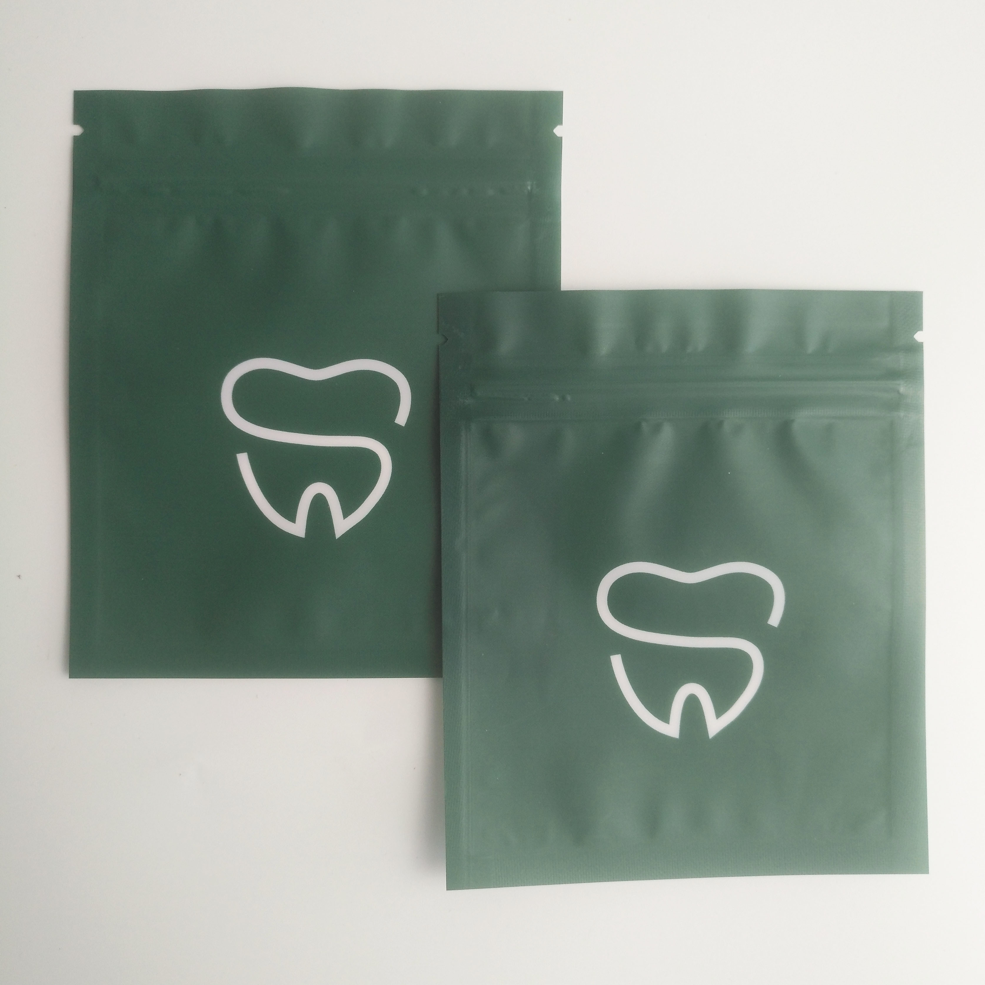 Tek Taraflı 120mic MOPP PE Mylar Mat Ambalaj Torbaları Cmyk