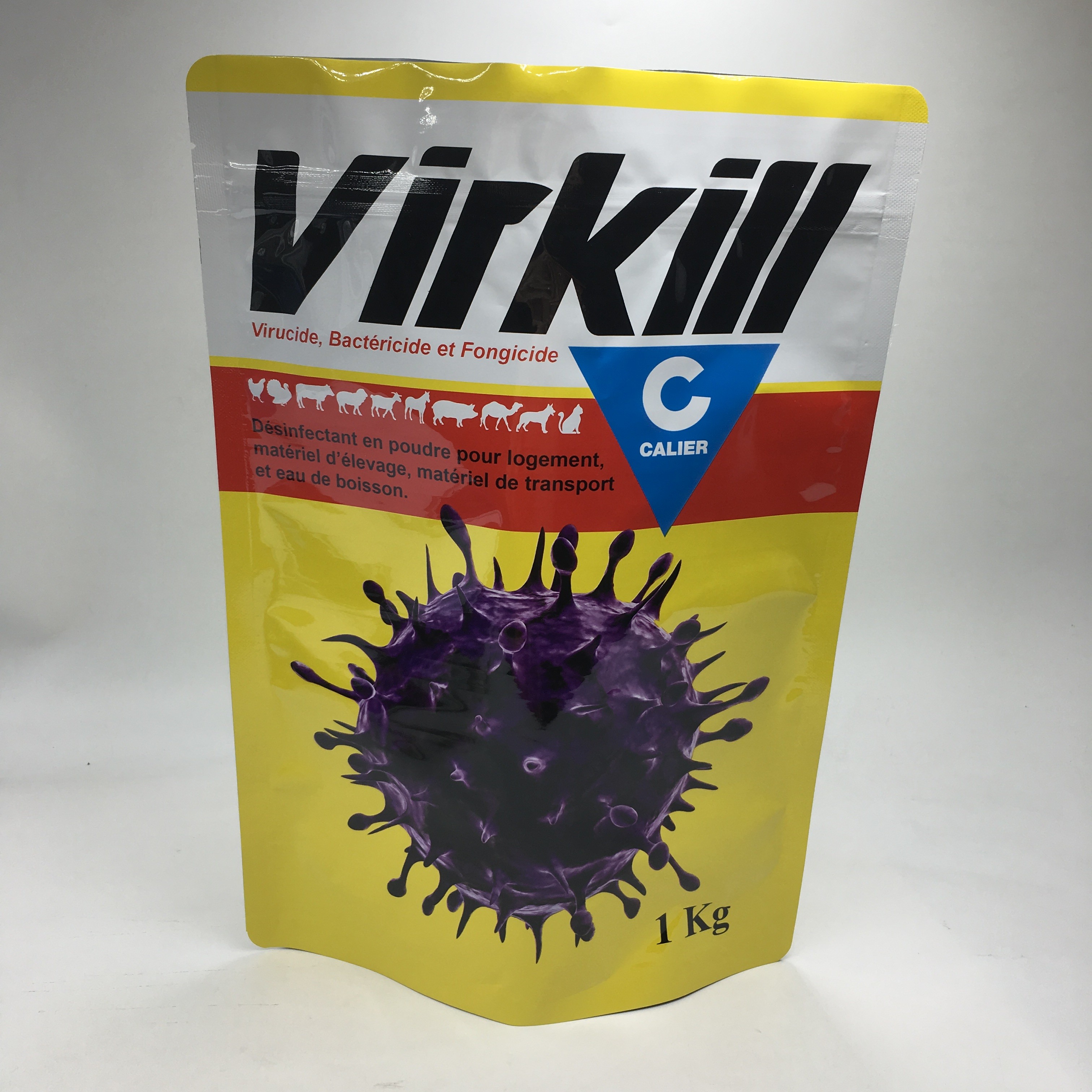 Stand Up Bileşik Lamine Alüminyum Folyo Peynir altı suyu Protein Tozu Gıda Saklama Paketleme Torbaları Kilitli 1kg Gıda Tozu Torbaları