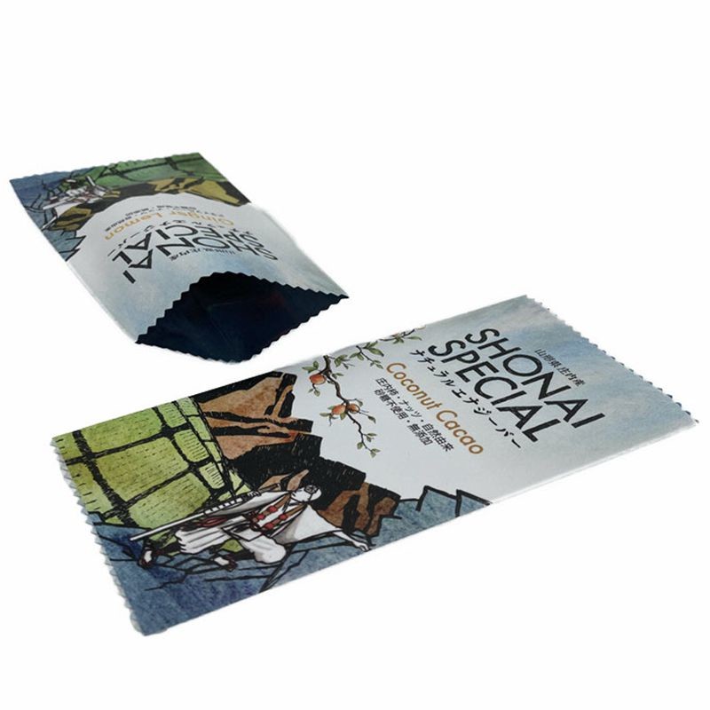 Dijital Baskı Isı Yalıtımlı Plastik Şeker Çubuğu Folyo Sarmalayıcıları Aperatif Gıda Paketleme Çantası