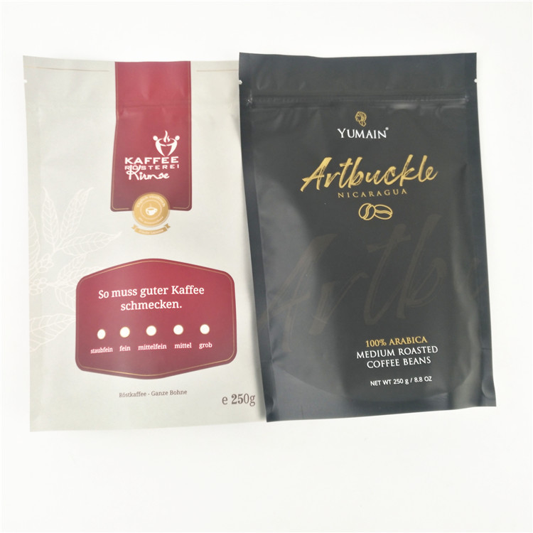 CMYK MOPP Açılıp Kapanabilir Fermuarlı Kese Neme Dayanıklı Kraft Kağıt OPP AL