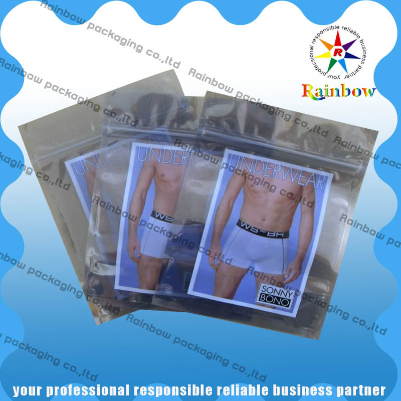 Kilitli PET / PET / PE Firma Laminasyon Karşıtı Statik Şeffaf Alüminyum Çanta