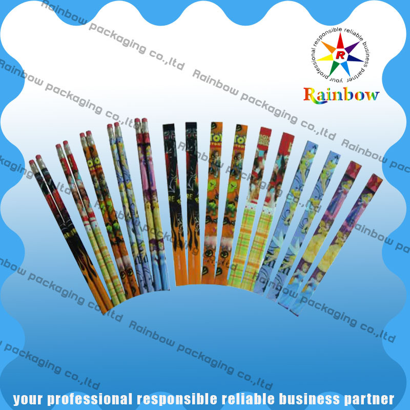 Kalem / Kalem İçin Özel Baskı ile PVC / PET Shrink Wrap Kollu