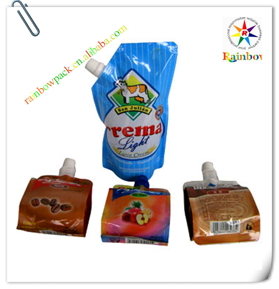 Renkli Baskı ile Alüminyum Folyo Stand Up Çanta PET / NY / PE Food Grade