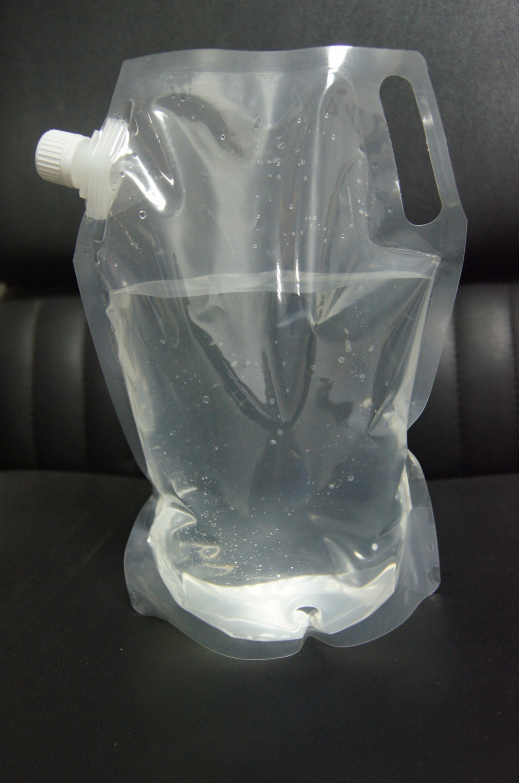 Renkli Baskı Su Koruması Liguid için Köşe Borulu Ambalaj Torbası