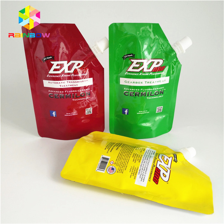 110mic Düz Tabanlı Plastik Torbalar 1.5C Gravnre Baskı Laminasyonlu Plastik Torba