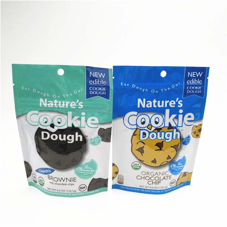 1.2C CMYK Aperatif Gıda Ambalaj Torbaları Gravür Fermuarlı Açılıp Kapanabilir