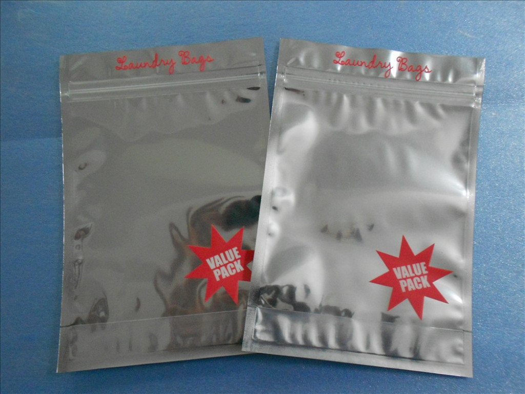 90 - 120 mikron OEM ile Özelleştirilmiş PET / AL / PE Kozmetik Ambalaj Çantası