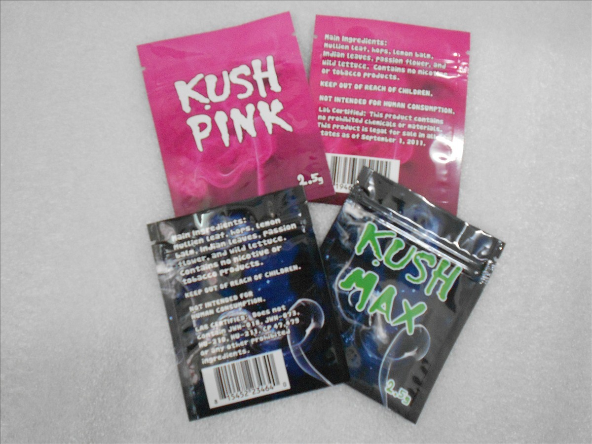 Suya Dayanıklı 100 mikron PET / VMPET / PE Bitkisel Tütsü Ambalajı