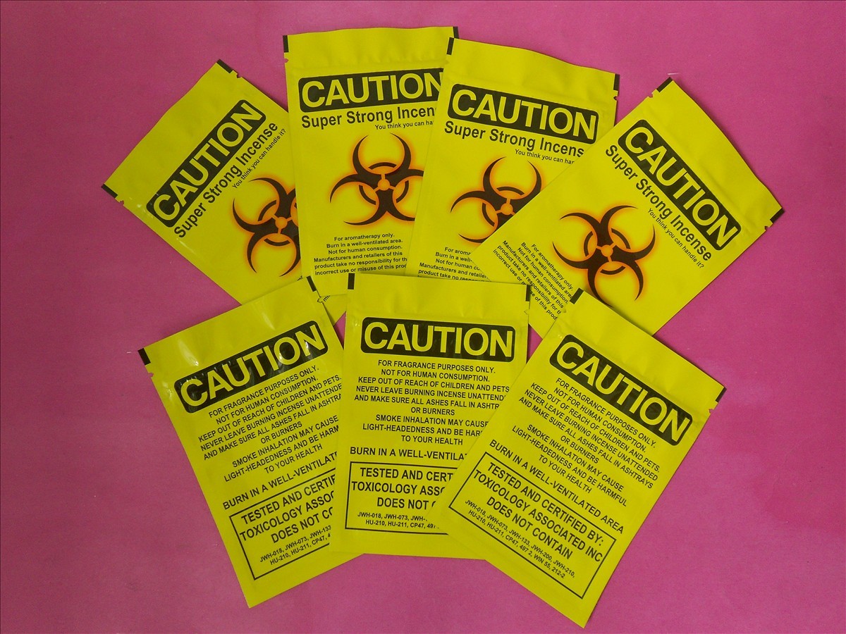 Sızdırmaz, Sızdırmaz Bitkisel Tütsü Ambalaj Torbaları