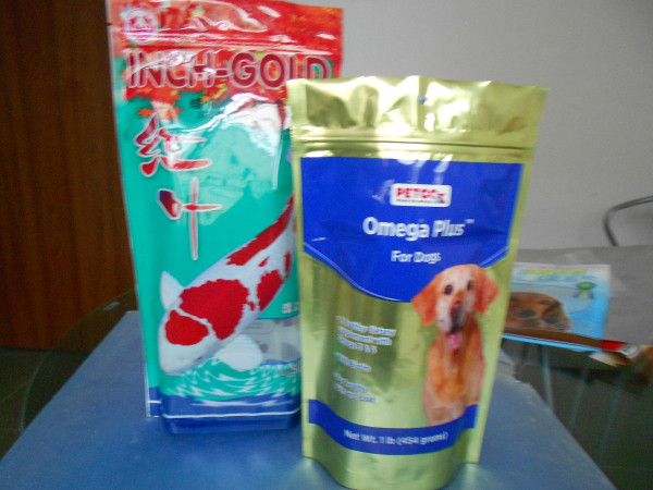 Gravür Trap Baskılı Pet Gıda çantalar ayağa kalk 130mic