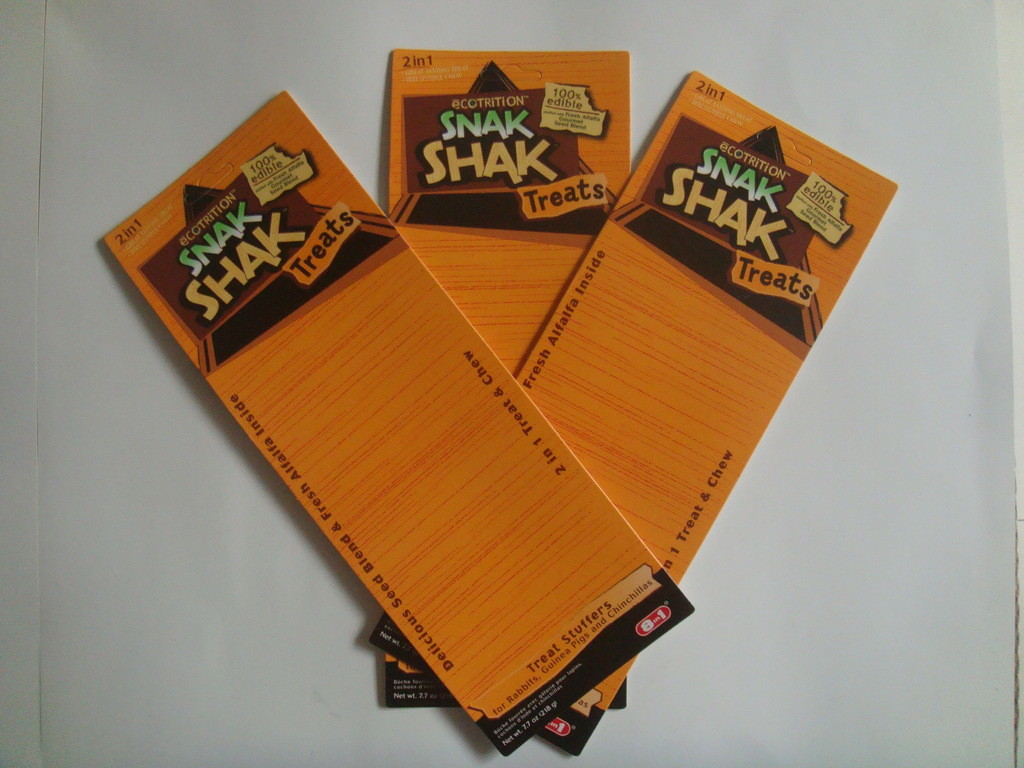 Çekici Blister kart paketleme 250 Gram Kraft kağıt ile Euro asmak delik