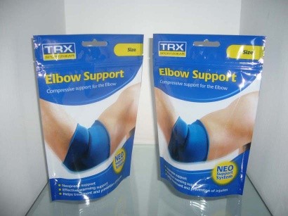 Kilitli / Yırtık Çentik ile Spor Baskılı Stand Up Plastik Torbalar Paketleme