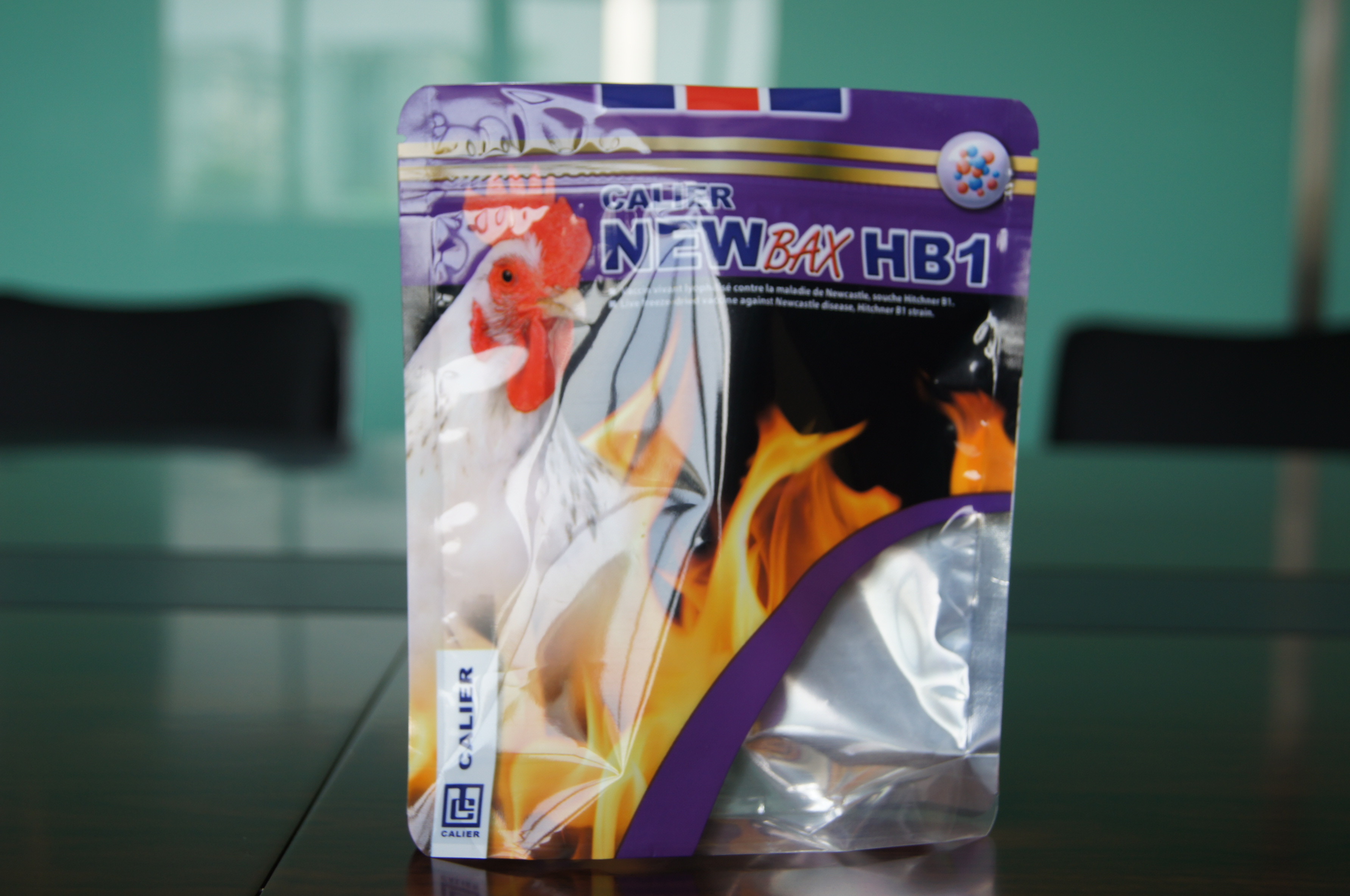 Tavuk için Pet Gıda Plastik Ambalaj Kılıfı Fermuar Stand Up