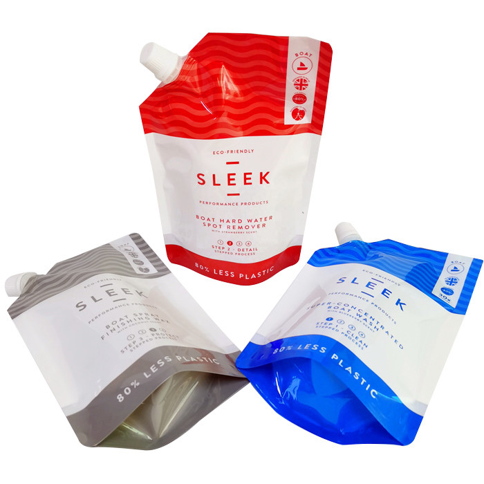 CMYK Pantone Spout Kese Çanta 240mic Gravür Stand Up Emzik Kese