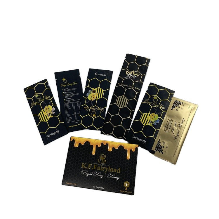 Arı Jöle Bitkisel Bal Plastik Torbalar Ambalaj %100 Doğal