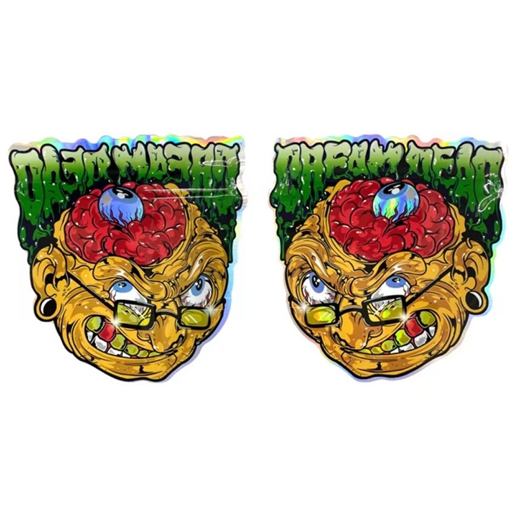 Özel Baskılı Zip Kilit Mylar Çantalar Isı Yalıtımlı Gummies Snack Fermuarlı Çantalar Alüminyum Folyo