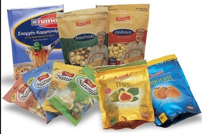 Fermuar / Pencere ile Lamine Çay Poşet Ambalaj Parlak Finish Stand Up