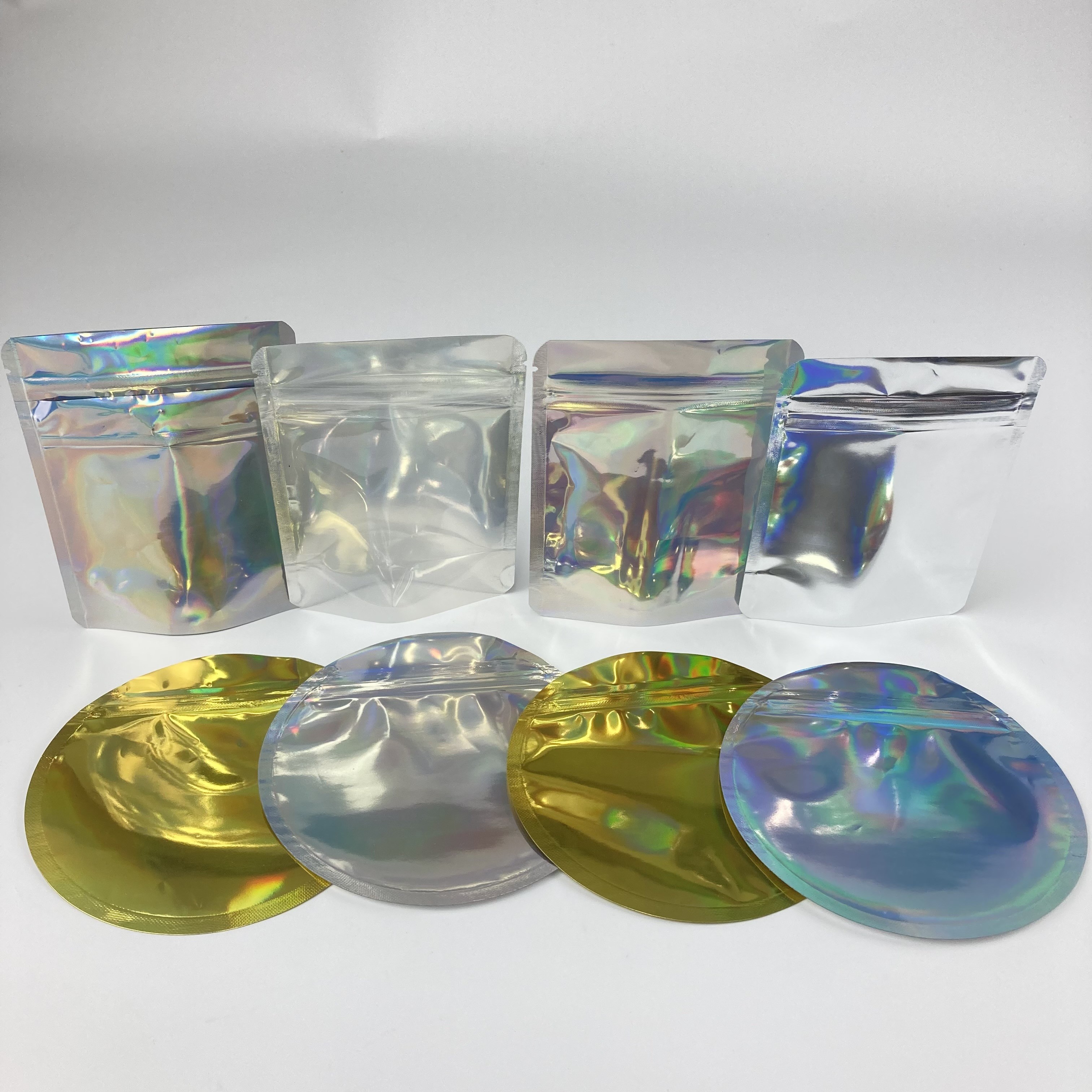 Alüminyum Folyo Çay Aperatif Gıda Ambalajı Stand Up Çantalar Fermuar Özelleştirme