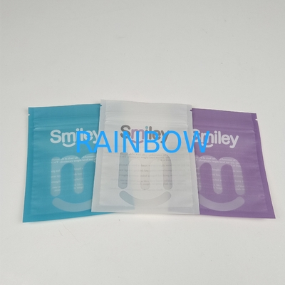 Toptan geri dönüştürülebilir üç taraflı mühürlü Mylar Paketleme Diş Bakımı için Diş Aligner